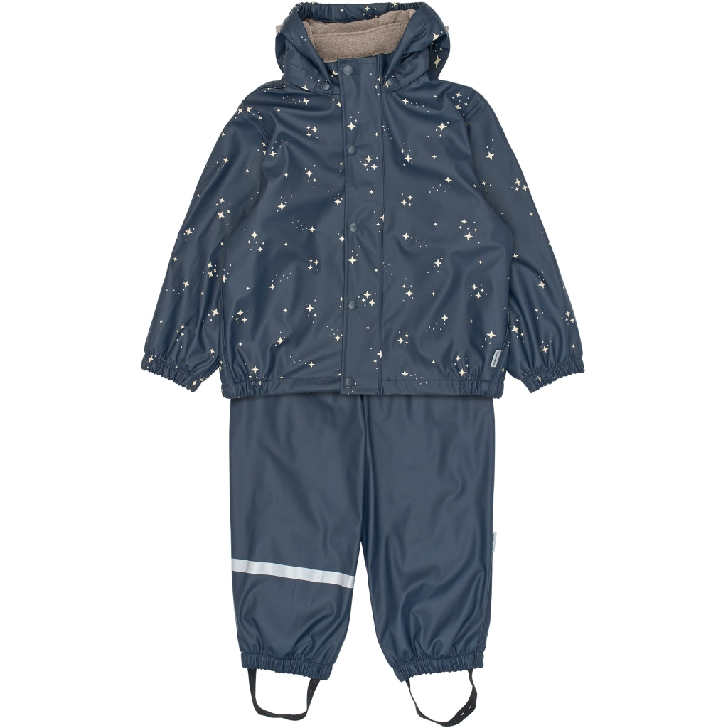 Mikk-Line PU Regntøj Fleece Foret (smækbukser 74-104) Regntøj