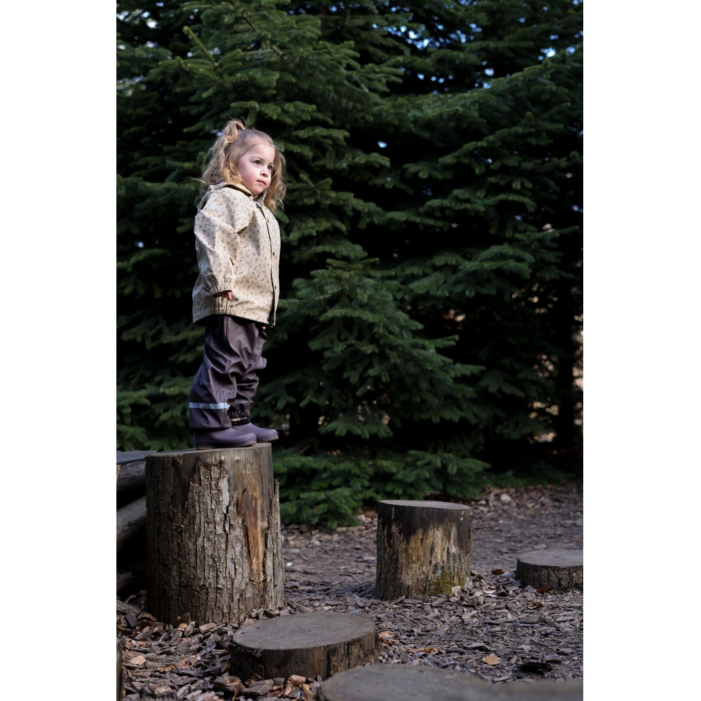 Mikk-Line PU Regntøj Fleece Foret (smækbukser 74-104) Regntøj Cornstalk