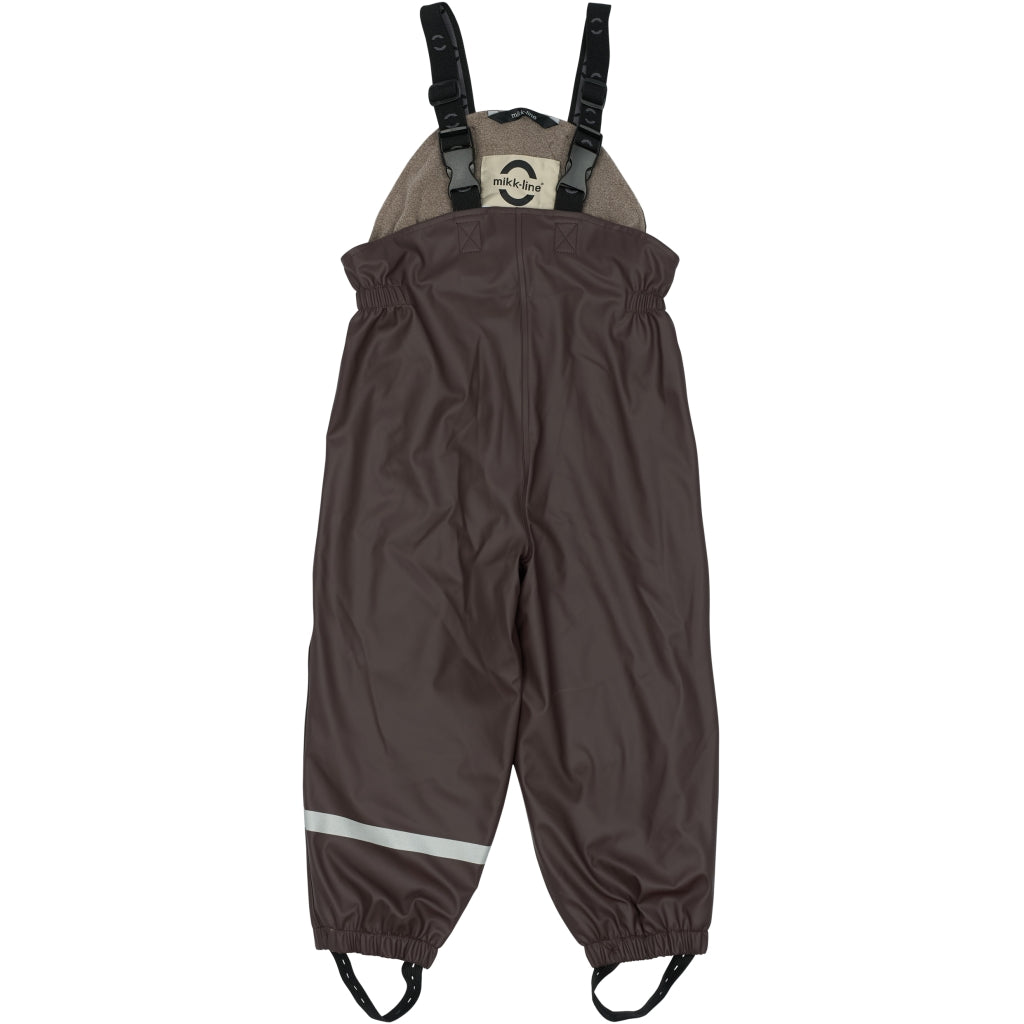 Mikk-Line PU Regntøj Fleece Foret (smækbukser 74-104) Regntøj Cornstalk