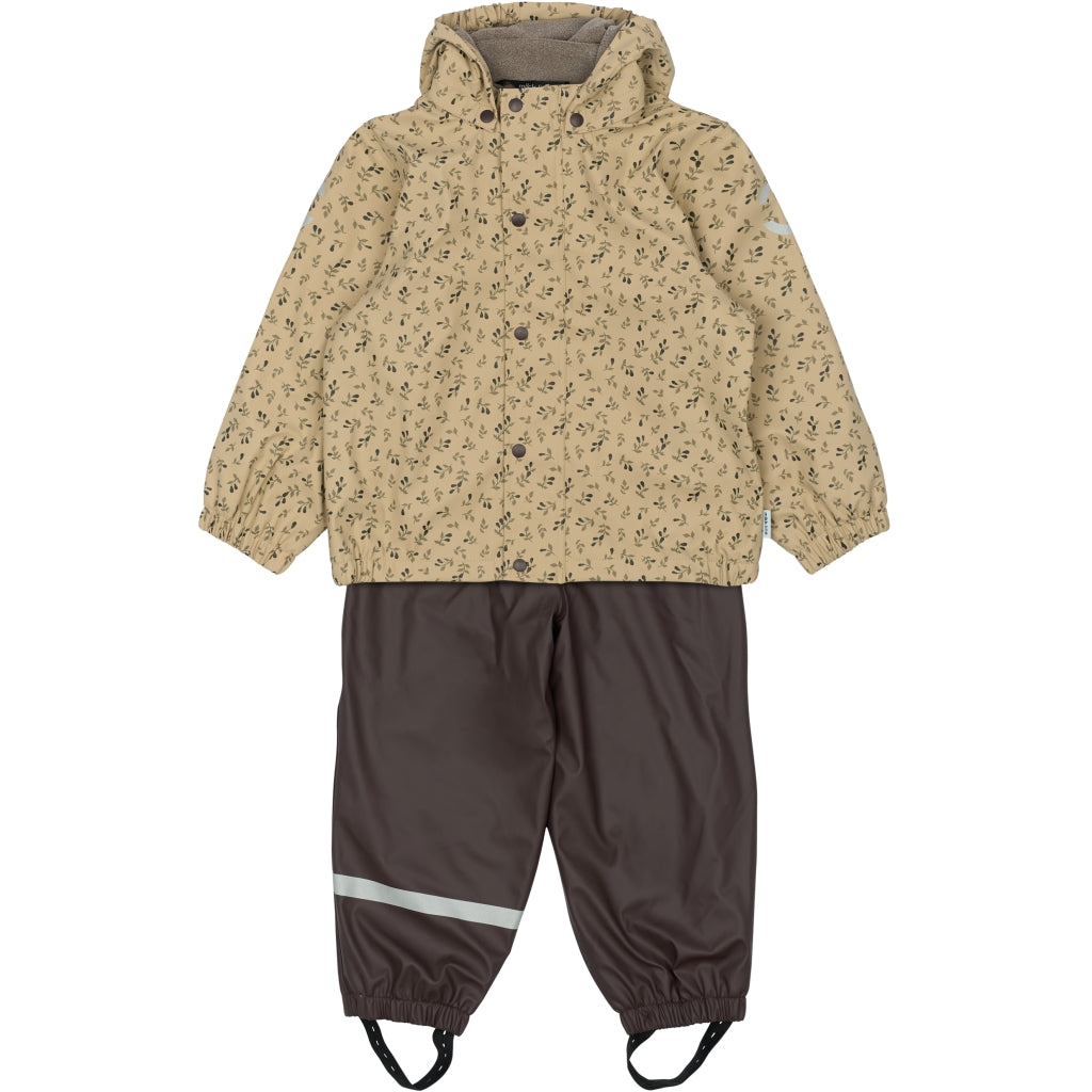Mikk-Line PU Regntøj Fleece Foret (smækbukser 74-104) Regntøj Cornstalk