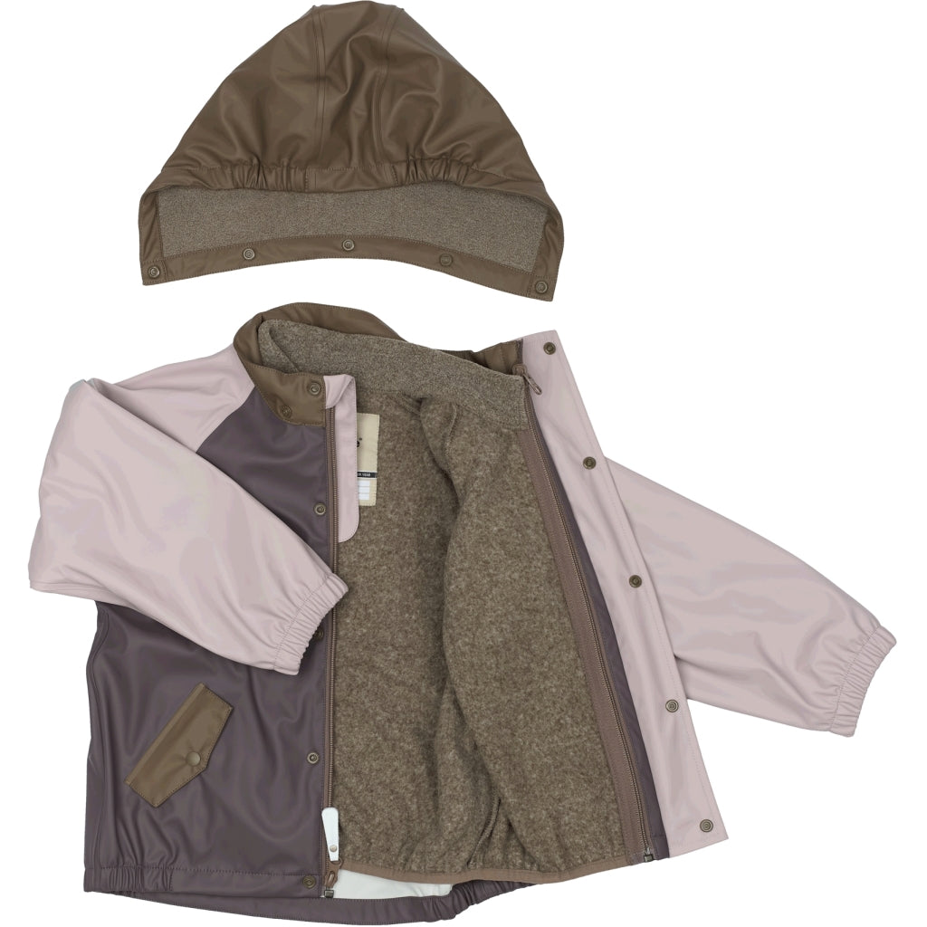 Mikk-Line PU Regntøj Fleece Foret (smækbukser 74-104) Regntøj Sparrow