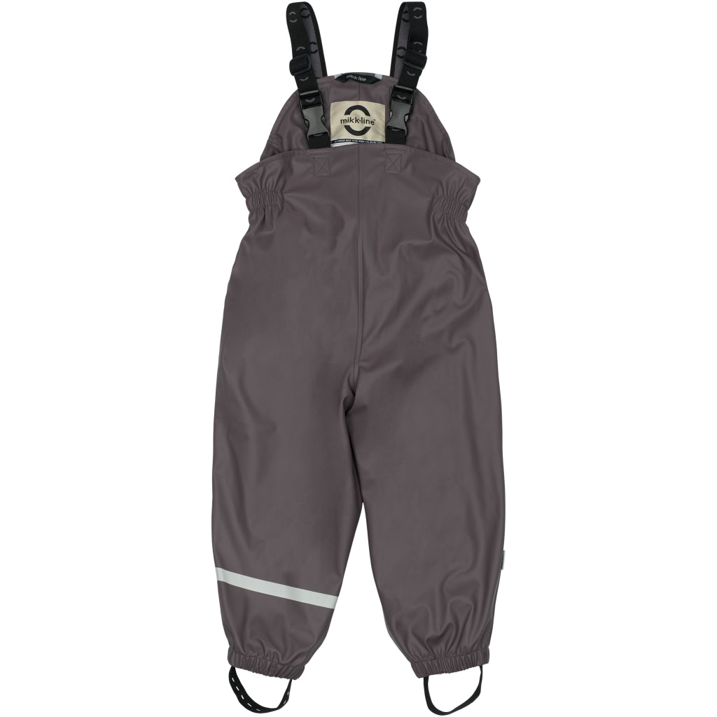 Mikk-Line PU Regntøj Fleece Foret (smækbukser 74-104) Regntøj Sparrow