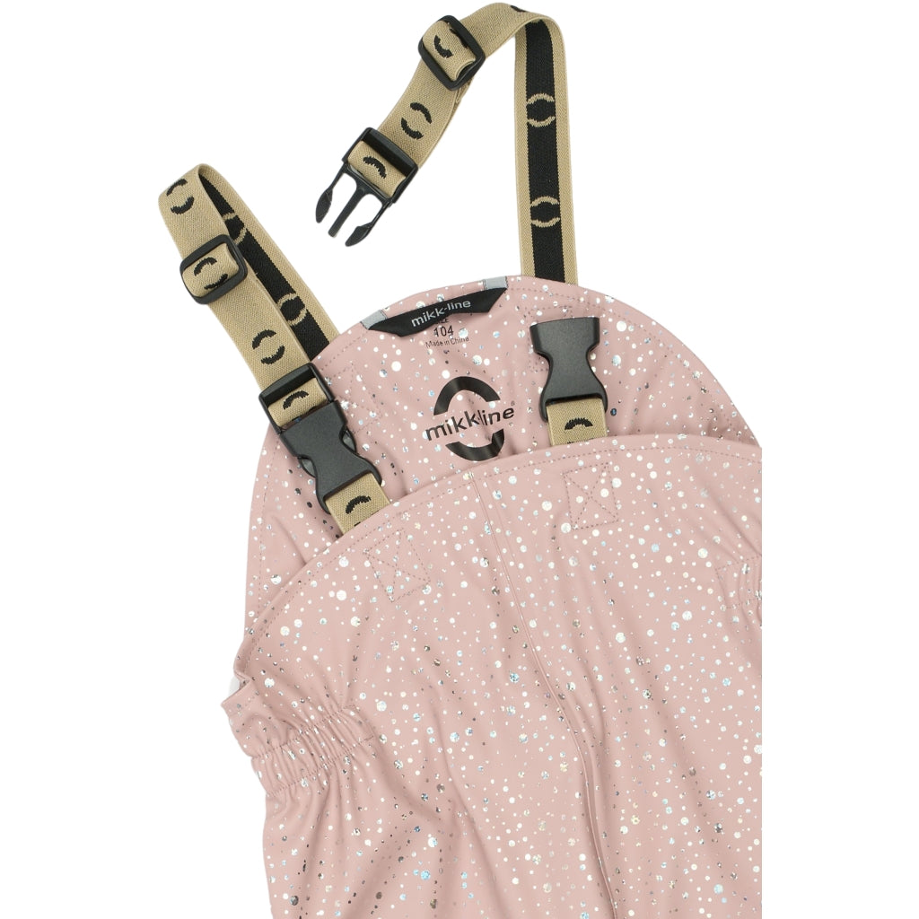 Mikk-Line PU Regntøj Glitter Mønstret (Seler 74-104) Regntøj Adobe Rose