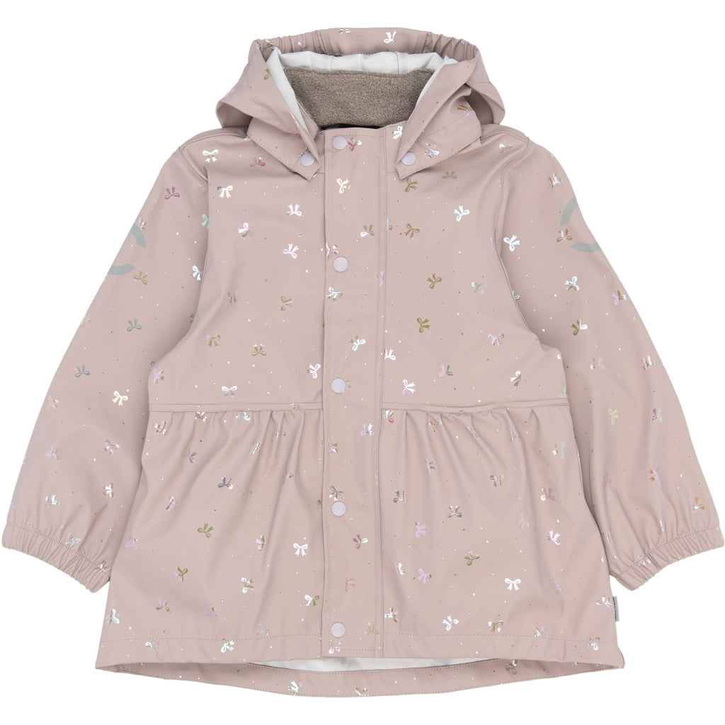 Mikk-Line PU Regntøj Glitter Mønstret (Seler 74-104) Regntøj Bow Foil AOP