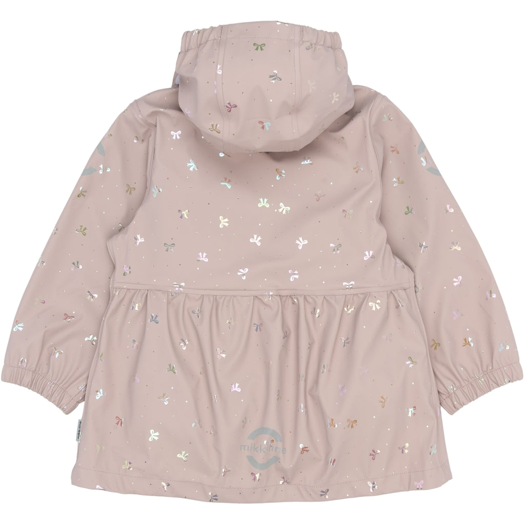 Mikk-Line PU Regntøj Glitter Mønstret (Seler 74-104) Regntøj Bow Foil AOP