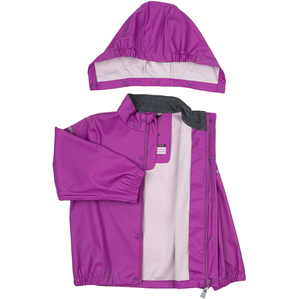 Mikk-Line PU Regntøj (Seler) Regntøj Purple Cactus Flower