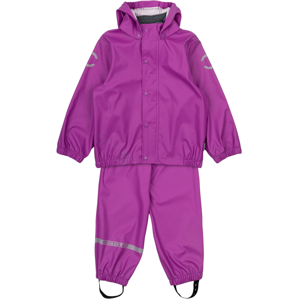 Mikk-Line PU Regntøj (Seler) Regntøj Purple Cactus Flower