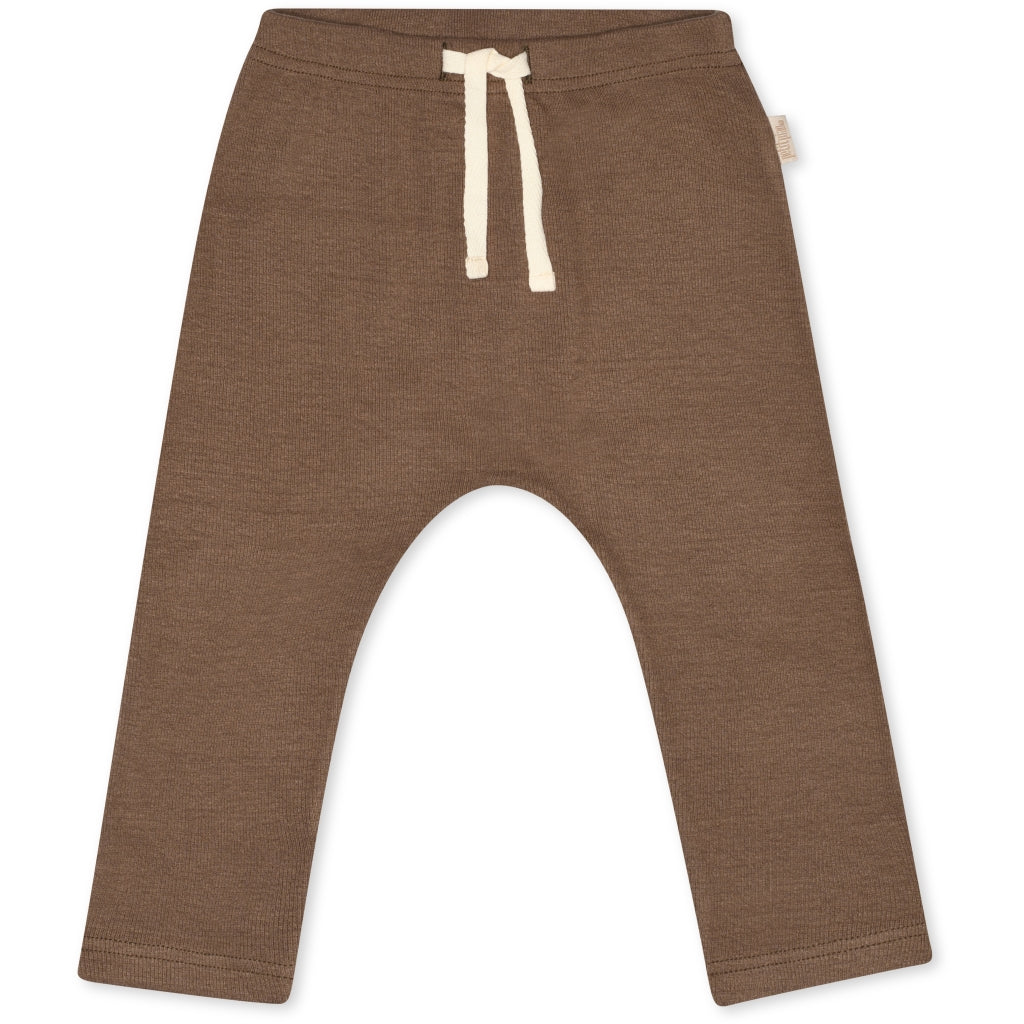 PETIT PIAO Pants Modal Bukser Chocolate Brown