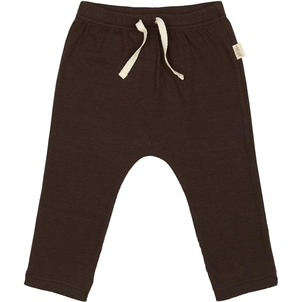 PETIT PIAO Pants Modal Bukser Coffee Bean