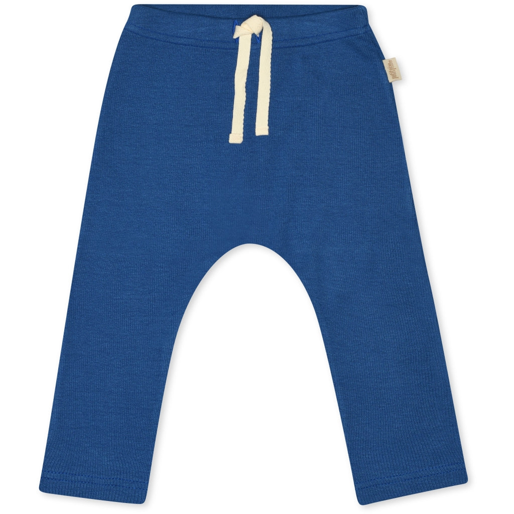 PETIT PIAO Pants Modal Bukser Deep Cobalt