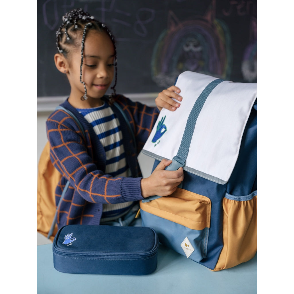 Fabelab Pencil Case - A-OK Bags & Backpacks Navy