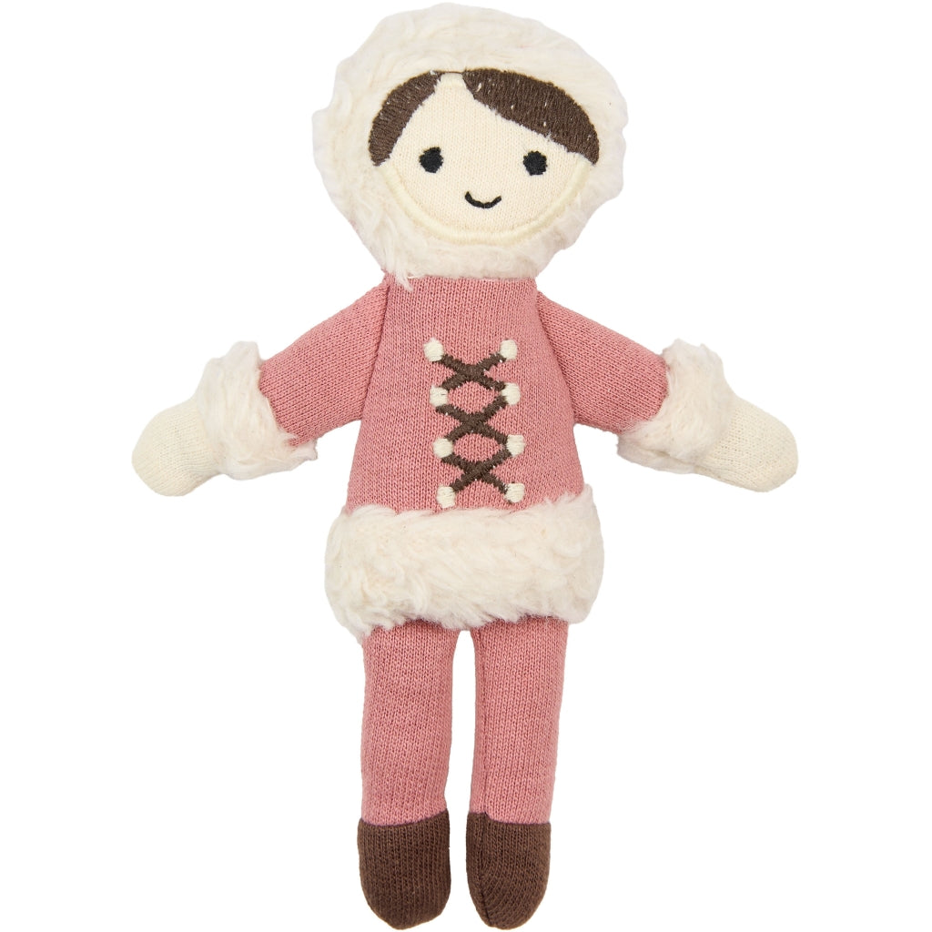 Fabelab Pocket Friend - Girl Eskimo Dolls Ash Rose
