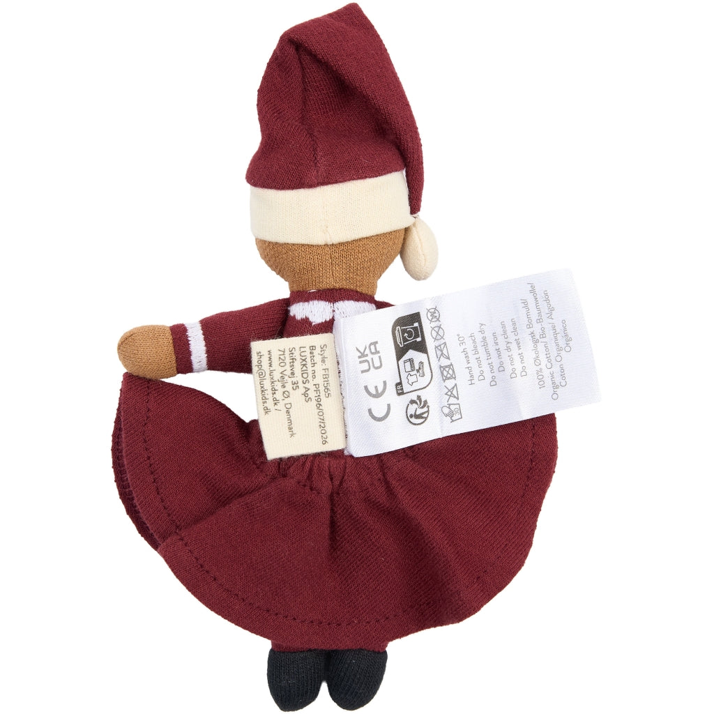 Fabelab Pocket Friend - Mrs. Santa Dolls Cabernet