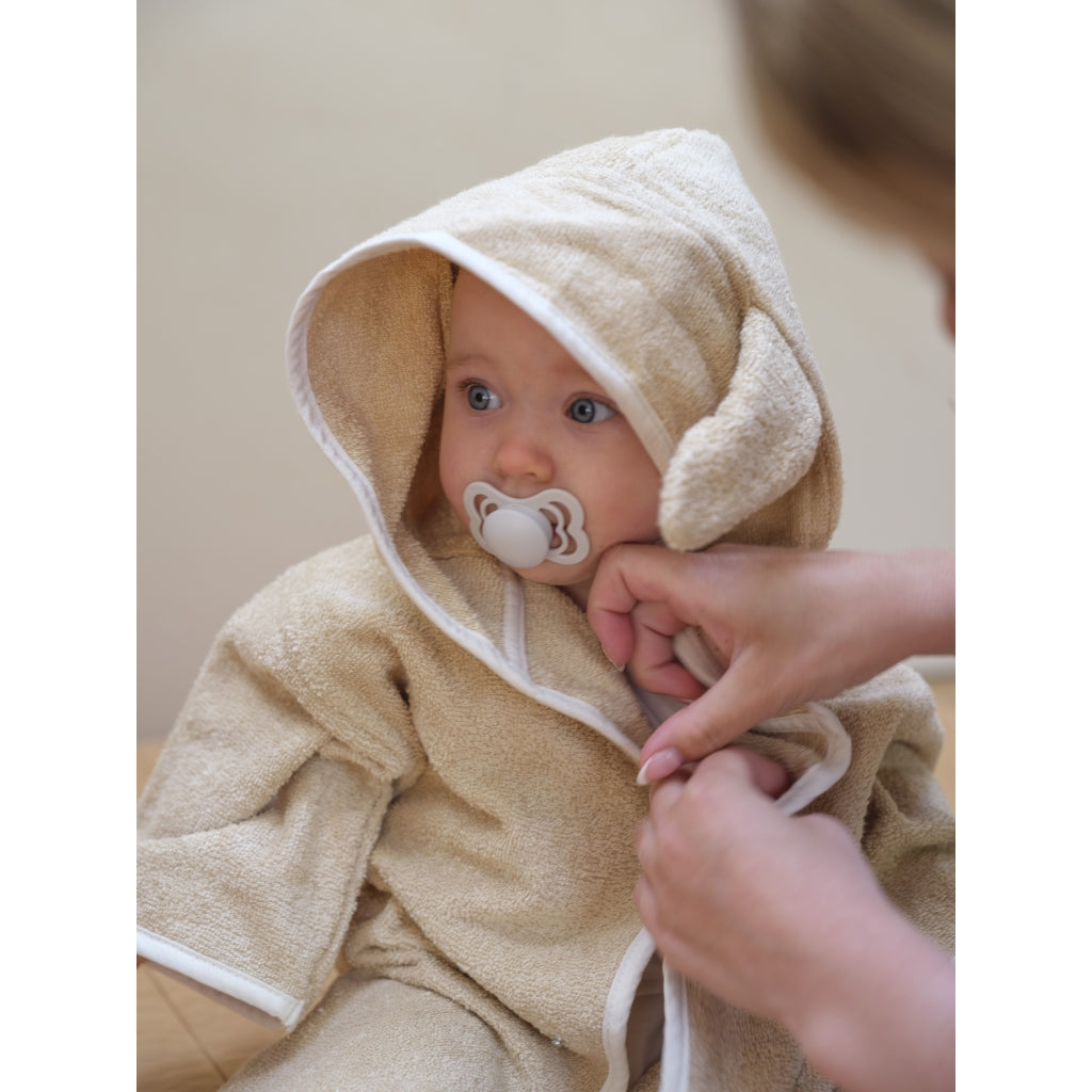 Fabelab Poncho-robe - Baby - Bunny - Wheat Badekåber Wheat