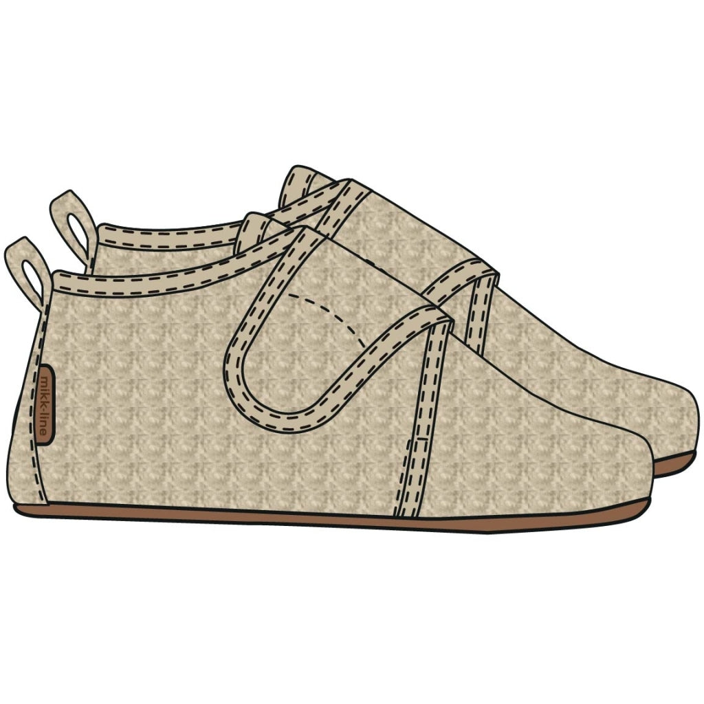 Mikk-Line Prewalker Felt Prewalker Off White