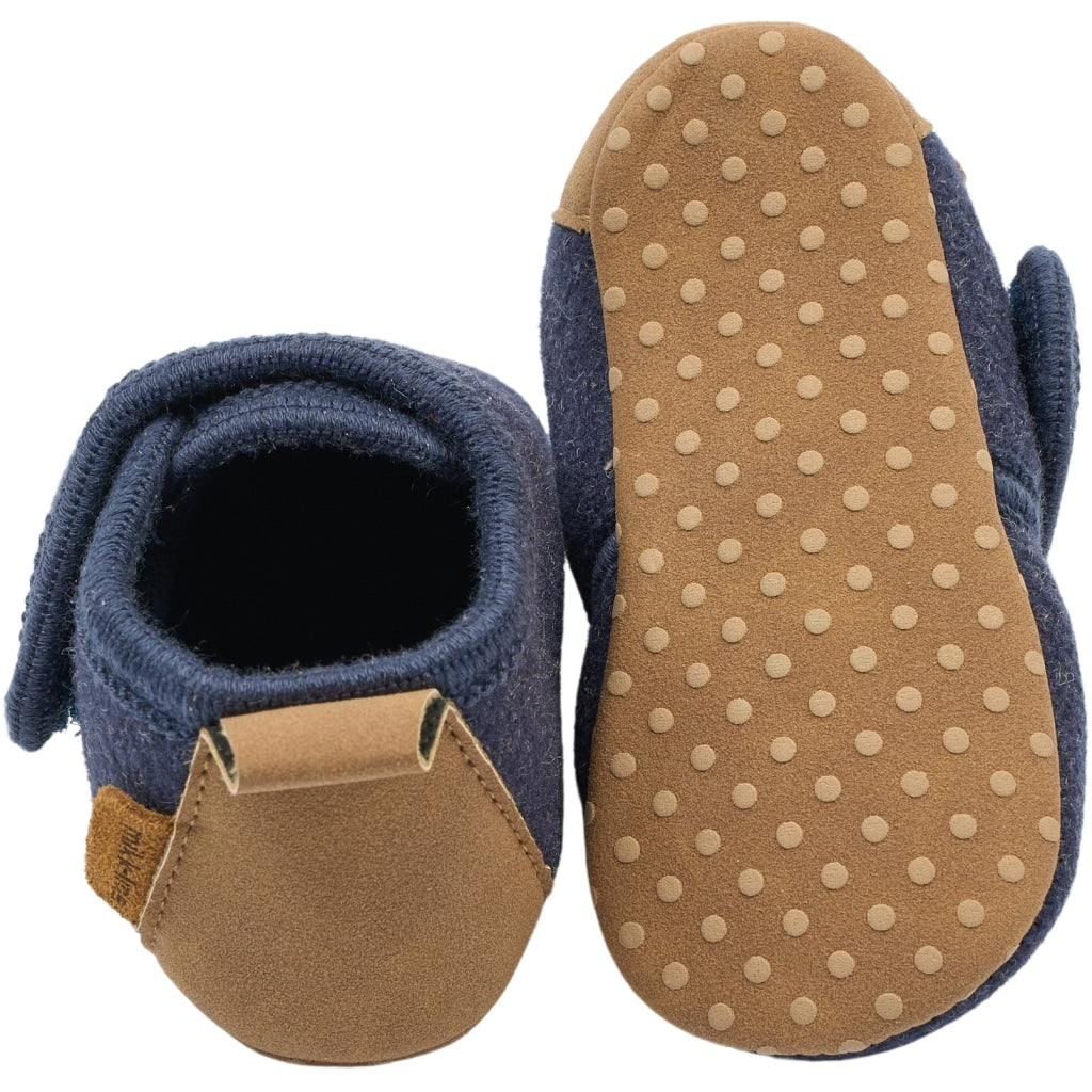 Mikk-Line Prewalker Felt Prewalker Blue Melange
