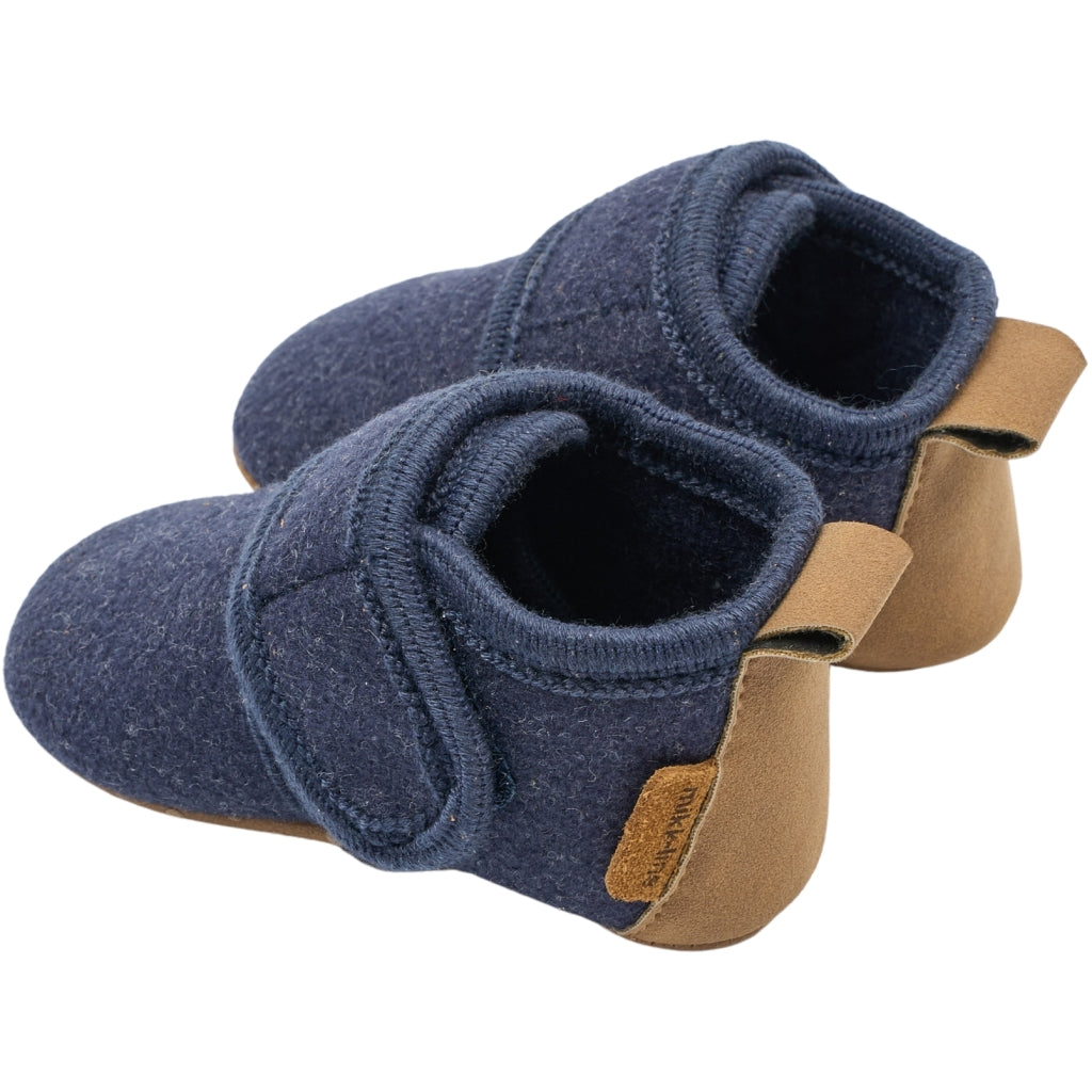 Mikk-Line Prewalker Felt Prewalker Blue Melange