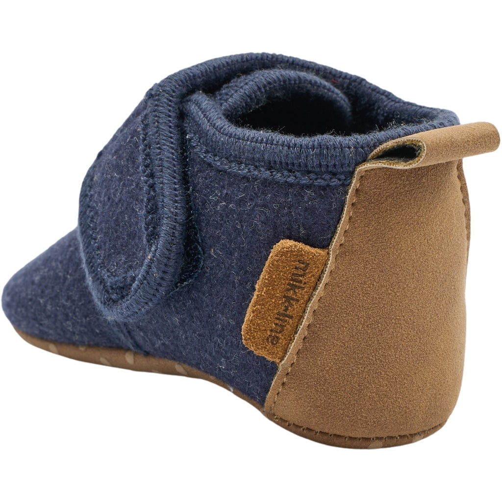 Mikk-Line Prewalker Felt Prewalker Blue Melange