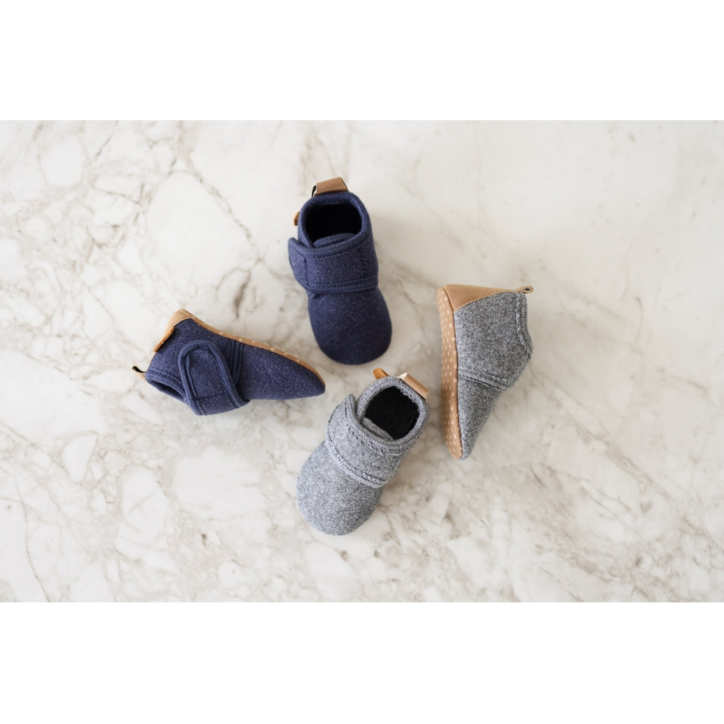 Mikk-Line Prewalker Felt Prewalker Blue Melange