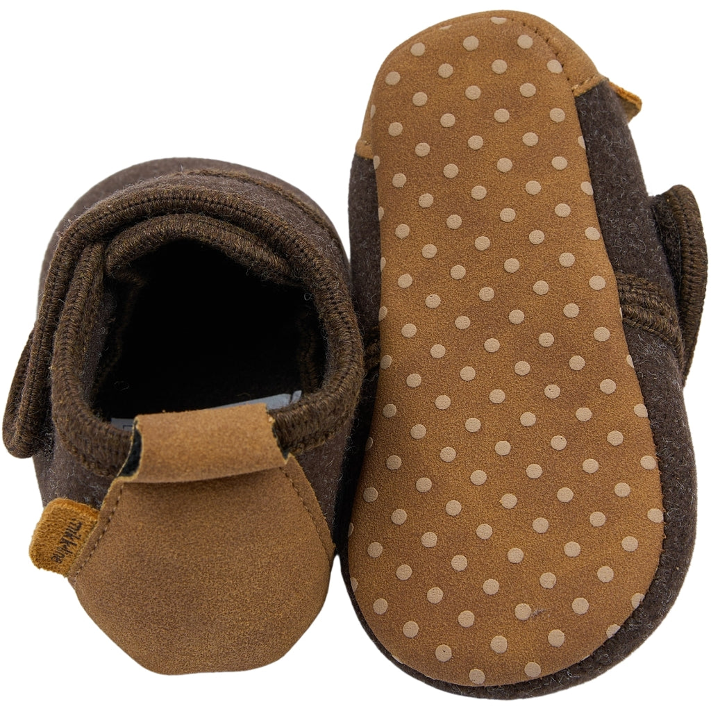 Mikk-Line Prewalker Felt Prewalker Chocolate Chip