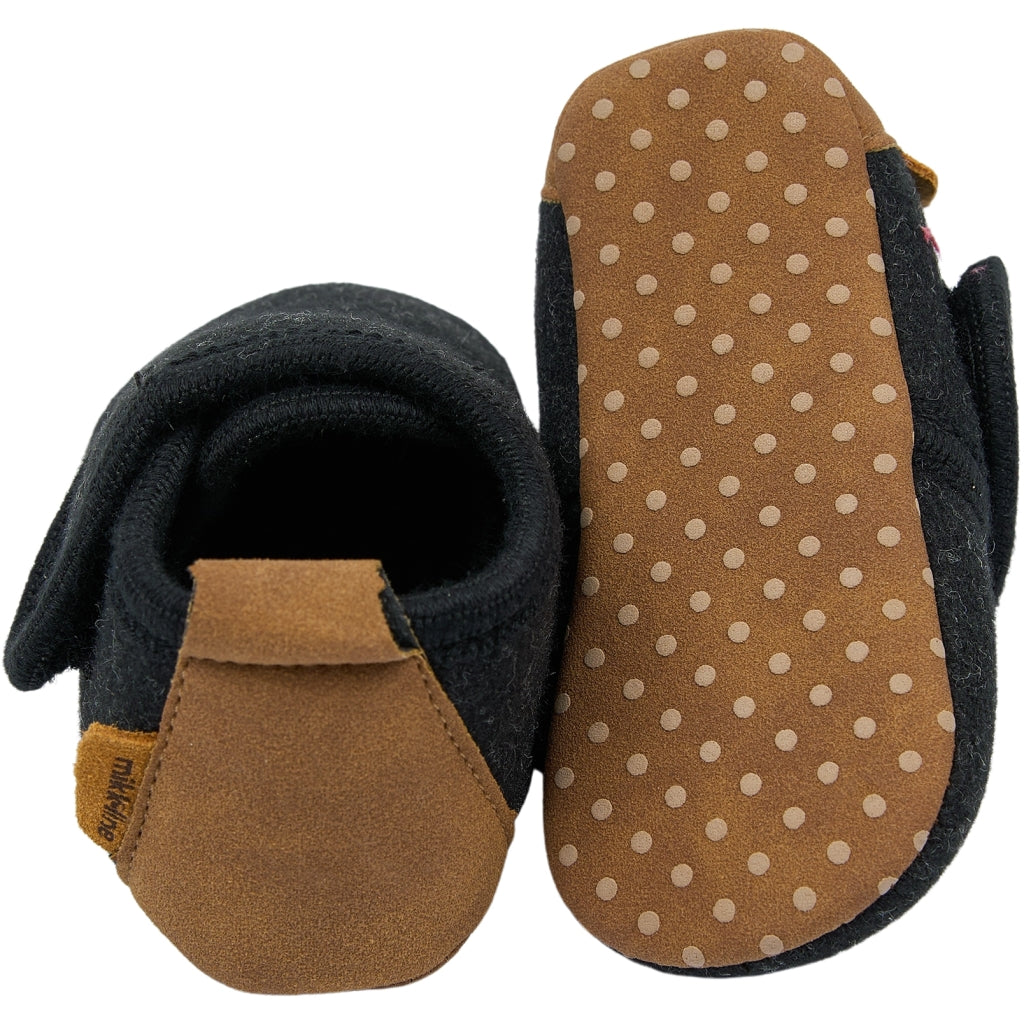 Mikk-Line Prewalker Felt Prewalker Dark Grey Melange