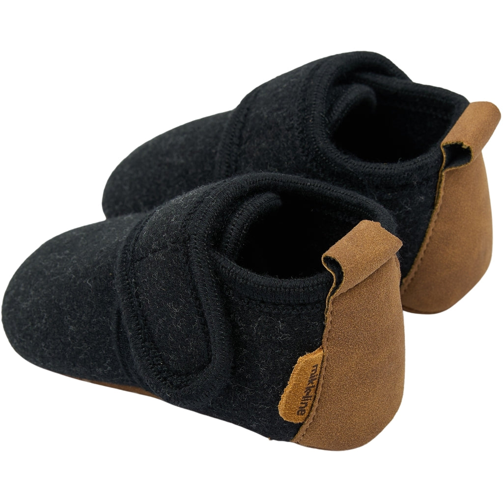 Mikk-Line Prewalker Felt Prewalker Dark Grey Melange