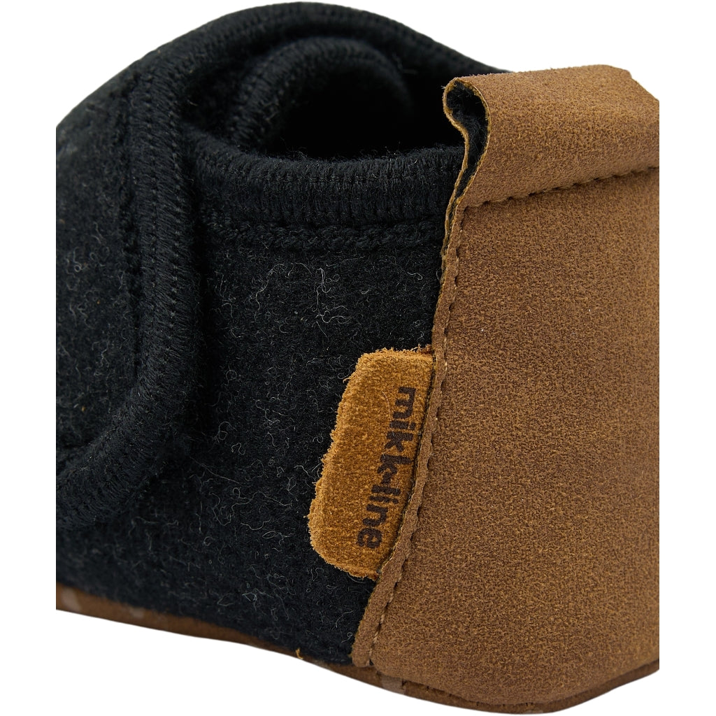 Mikk-Line Prewalker Felt Prewalker Dark Grey Melange