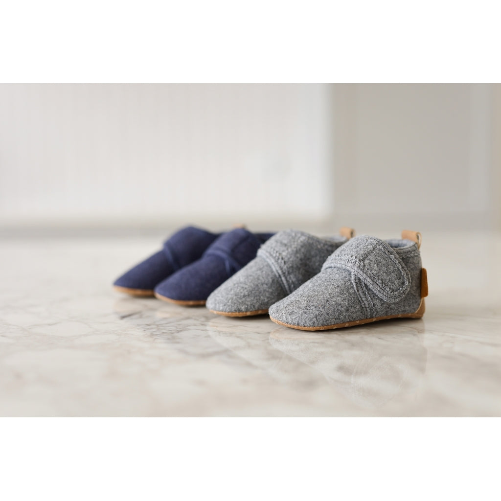 Mikk-Line Prewalker Felt Prewalker Light Grey Melange