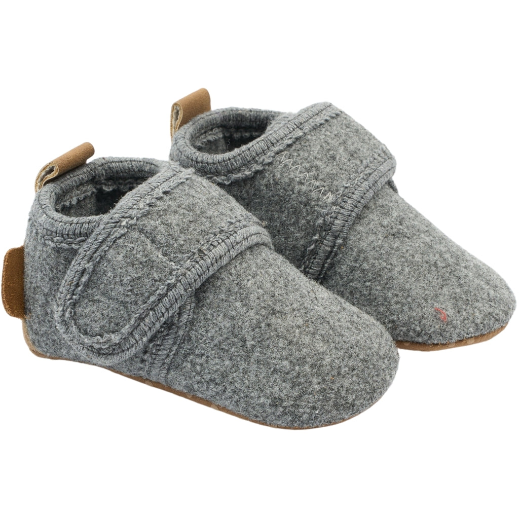 Mikk-Line Prewalker Felt Prewalker Light Grey Melange