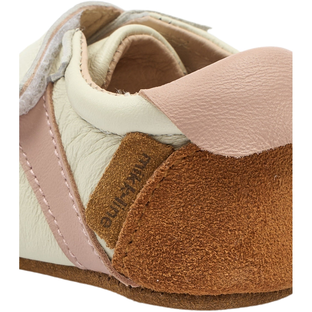 Mikk-Line Prewalker Læder Sandal m/ Hjerte Prewalker Adobe Rose
