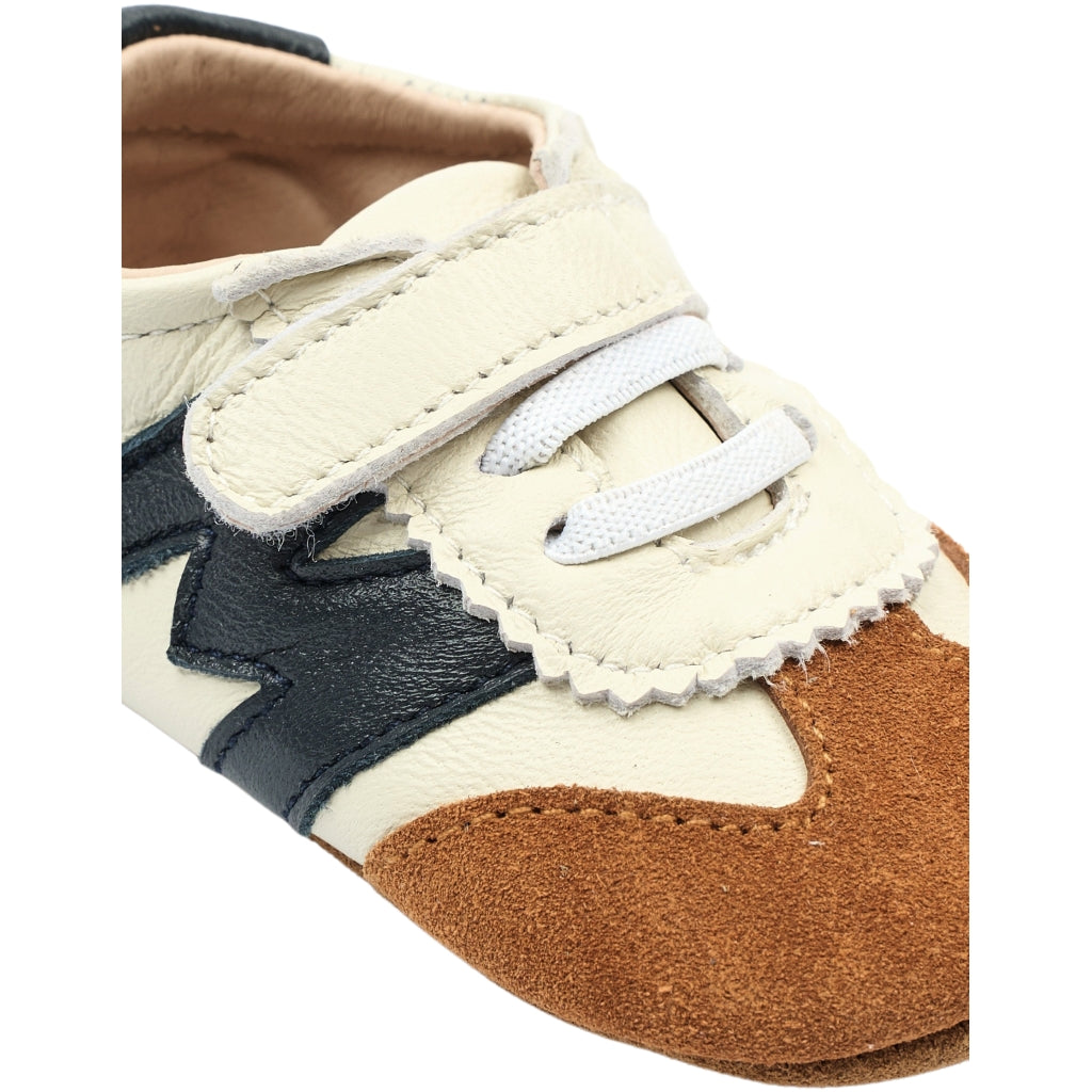 Mikk-Line Prewalker Læder Sandal m/ Hjerte Prewalker Blue Nights