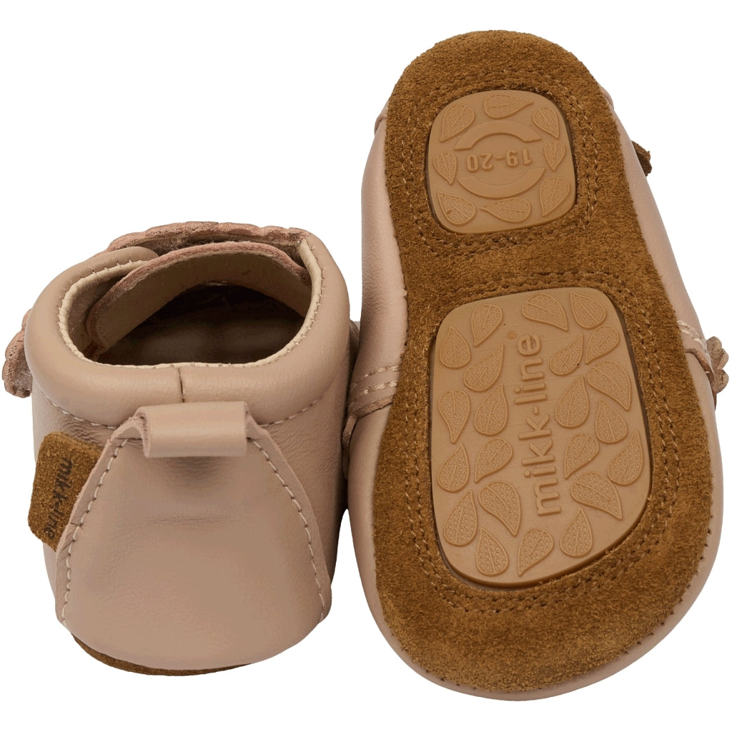 Mikk-Line Prewalker Leather Heart Prewalker Adobe Rose