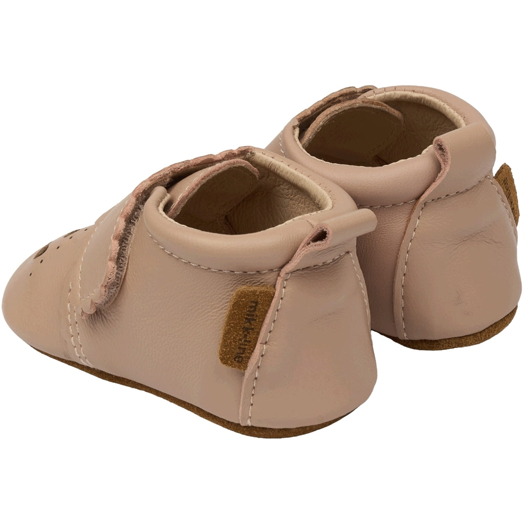 Mikk-Line Prewalker Leather Heart Prewalker Adobe Rose