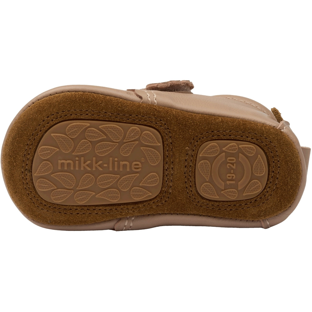 Mikk-Line Prewalker Leather Heart Prewalker Adobe Rose