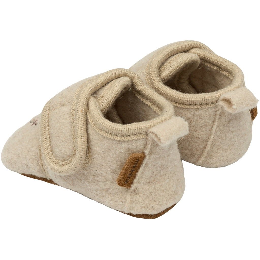 Mikk-Line Prewalker Wool Embroidery Prewalker Off White