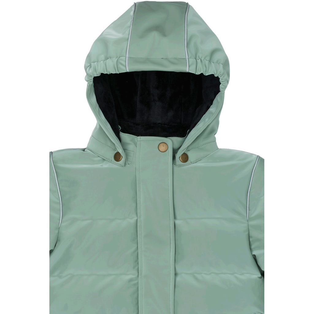 Mikk-Line Puffer Jakke Print Jakker Iceberg Green
