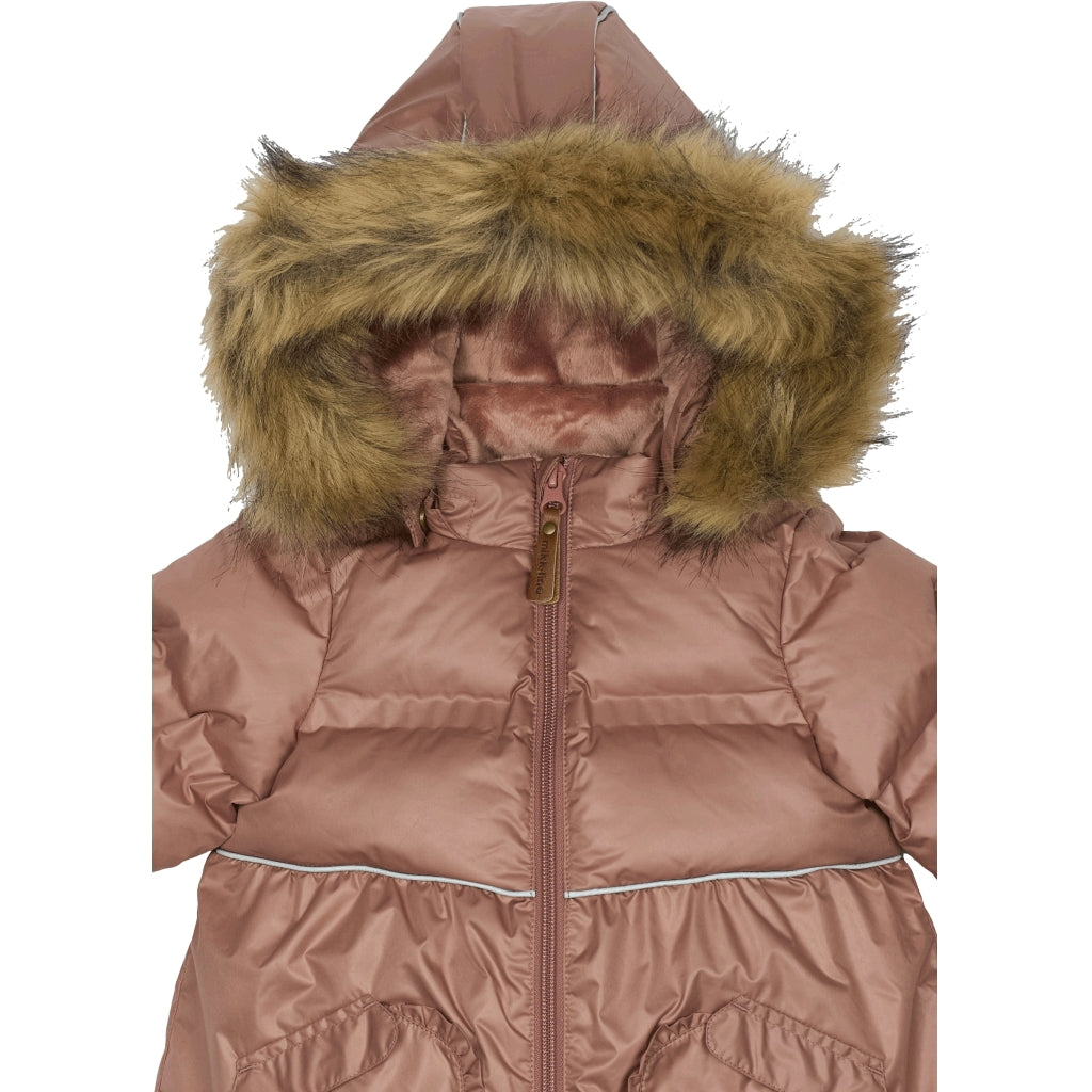 Mikk-Line Puffer Jakke Print Jakker Burlwood