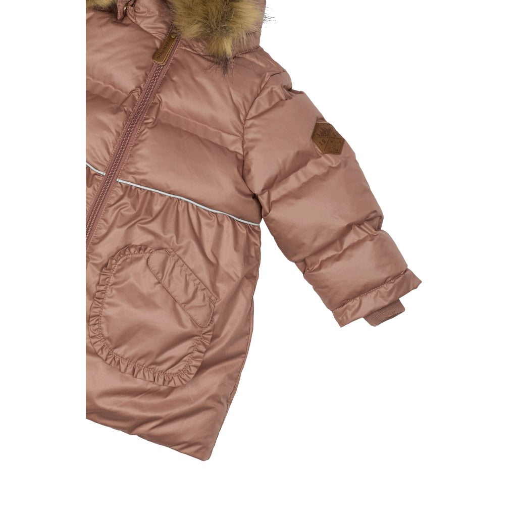 Mikk-Line Puffer Jakke Print Jakker Burlwood