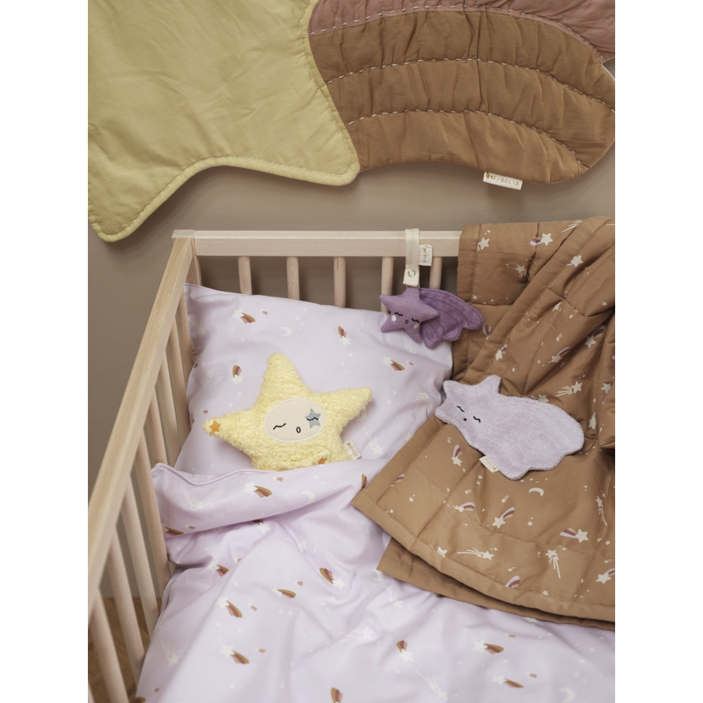 Fabelab Quilted Baby Blanket - Shooting Star Sengetøj Multi Print