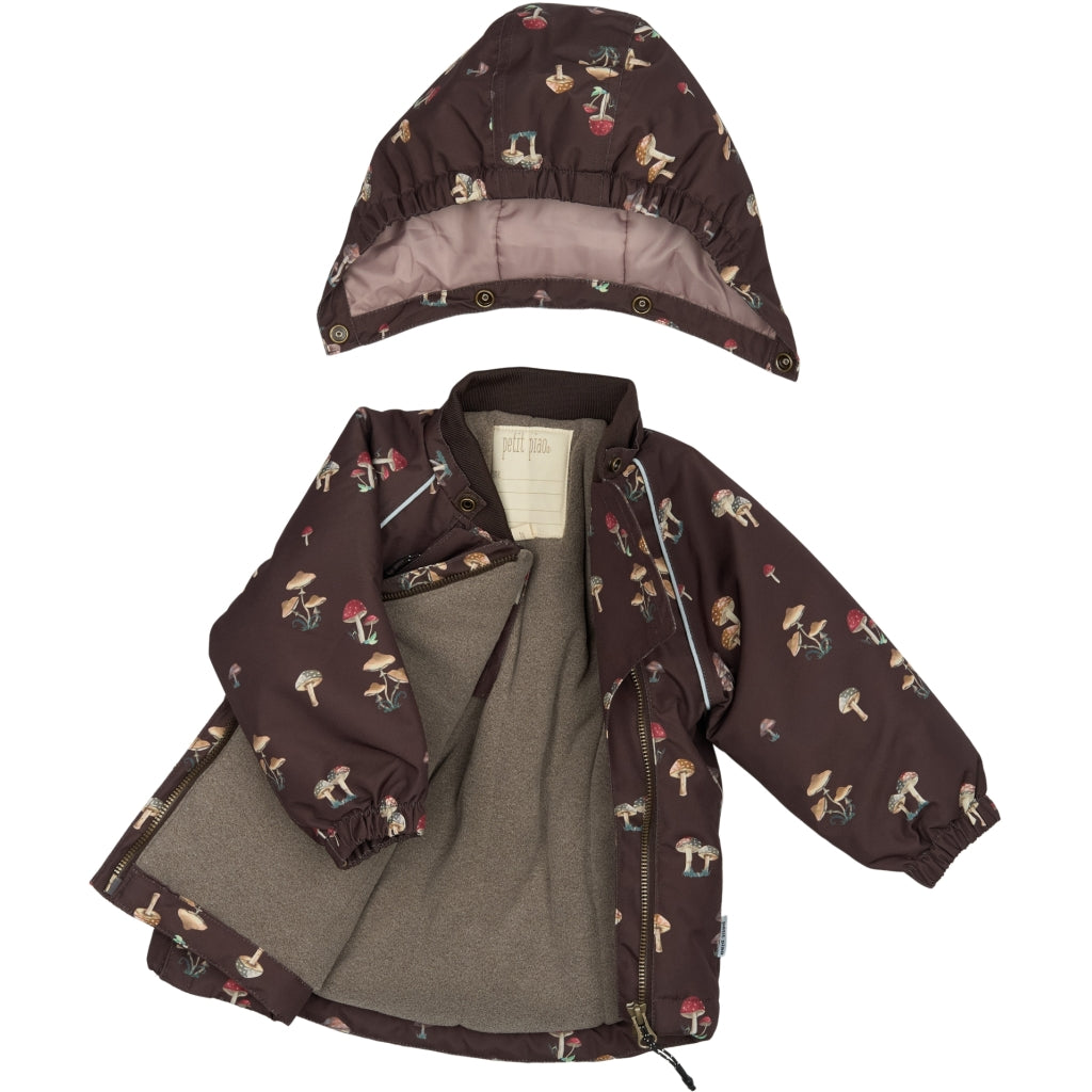 PETIT PIAO Quilted Jacket Printed Jakker Fungi AOP