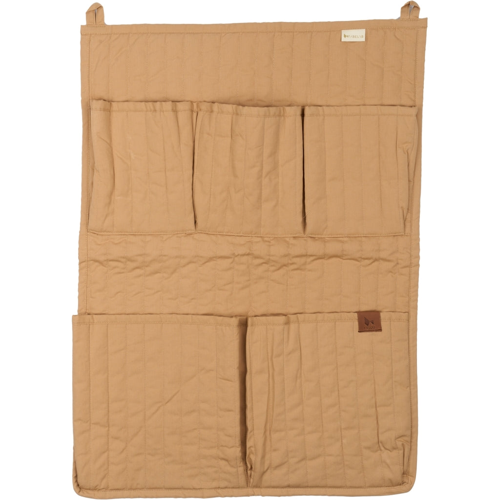 Fabelab Quilted Wall Pocket Accessories Caramel