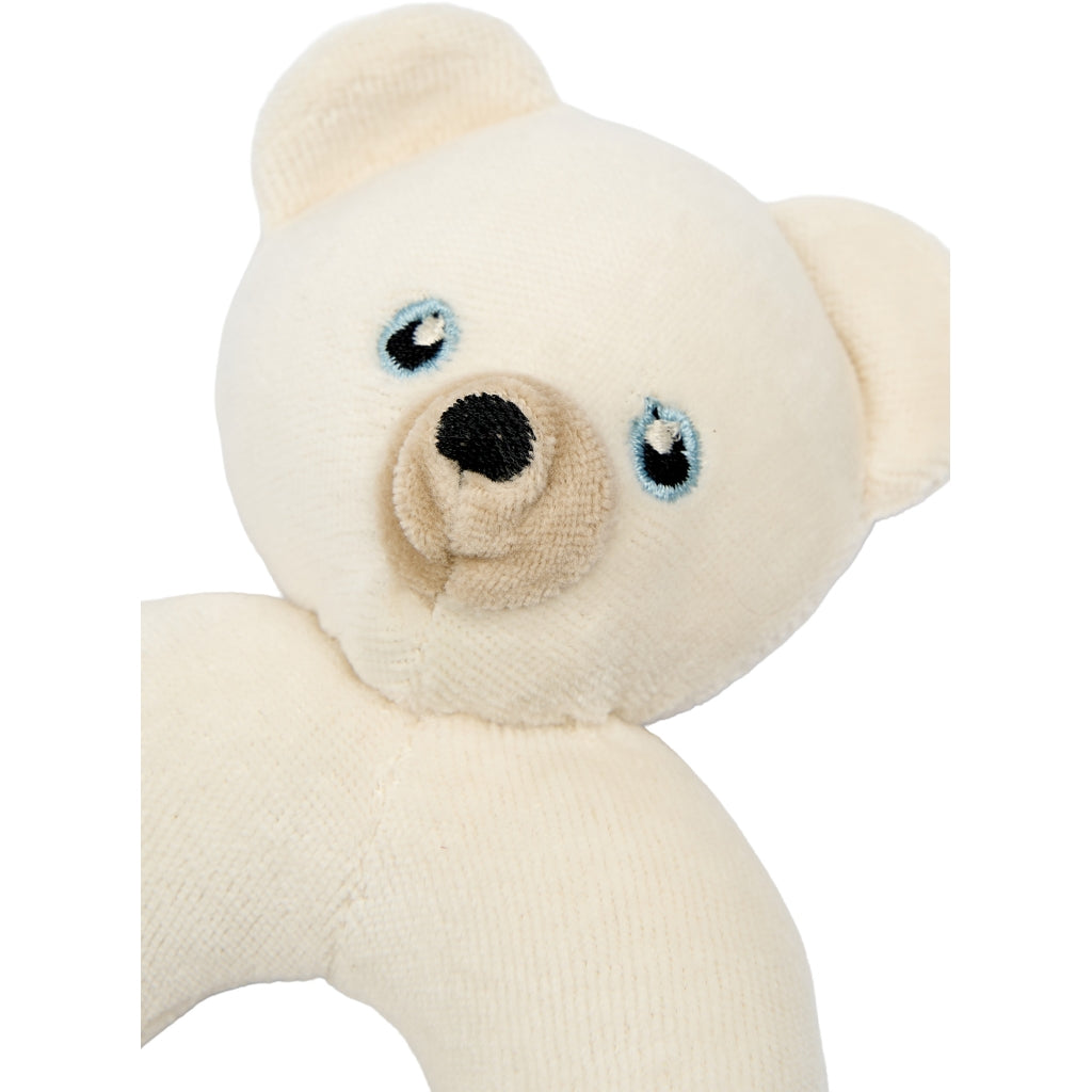 Fabelab Rattle - Polar Bear Baby Toys Seedpearl