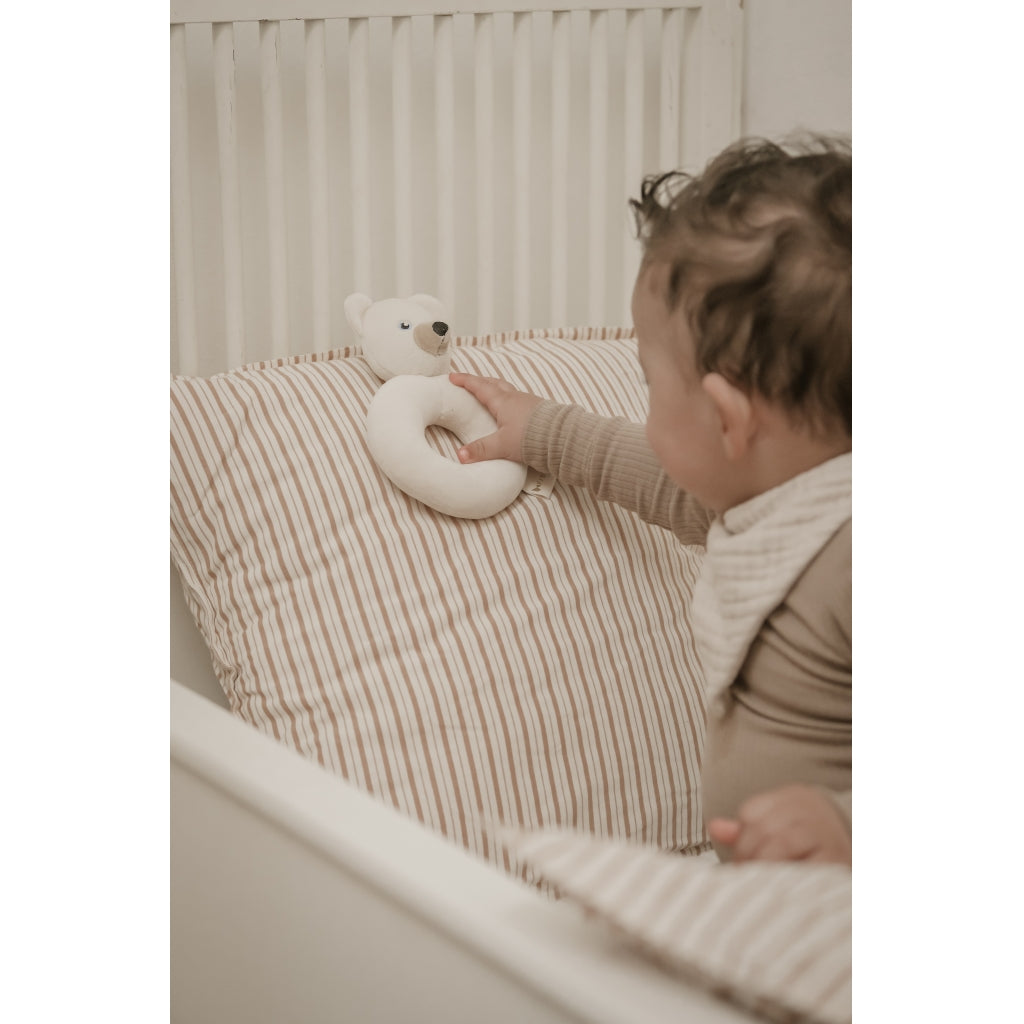 Fabelab Rattle - Polar Bear Baby Toys Seedpearl