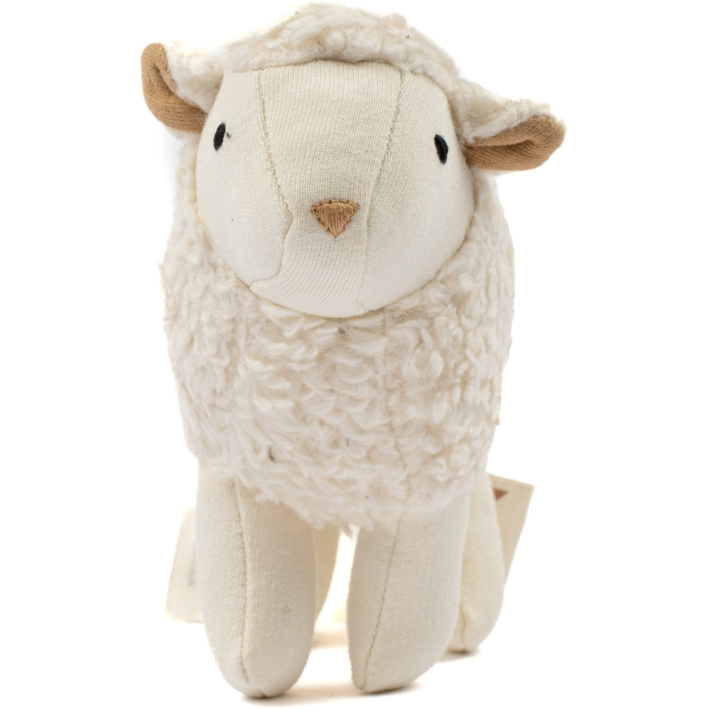 Fabelab Rattle - Sheep Sam Baby Toys Natural (unbleached cotton)