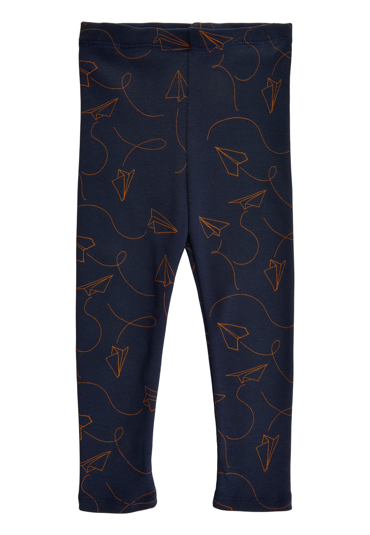 Soft Gallery SGPaula Baby Leggings m/Paper Plane Leggings Night Sky