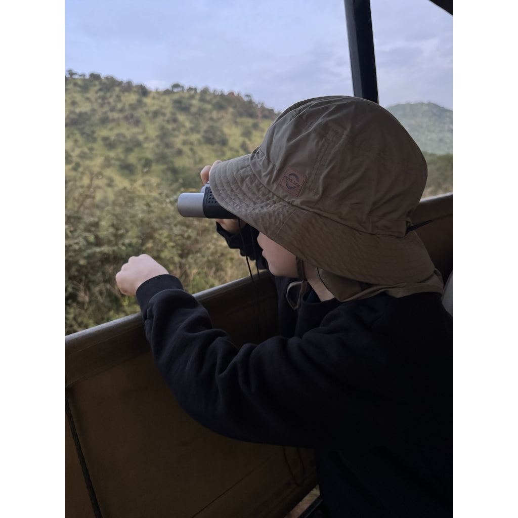 Mikk-Line Safari Hat Lang Huer Dusty Olive