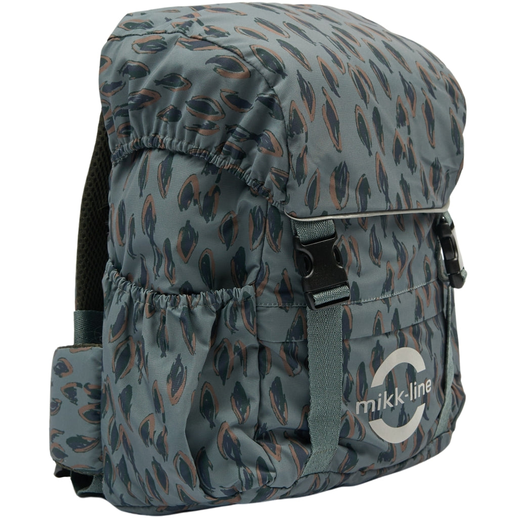 Mikk-Line School Backpack AOP Bags & Backpacks Balsam Green