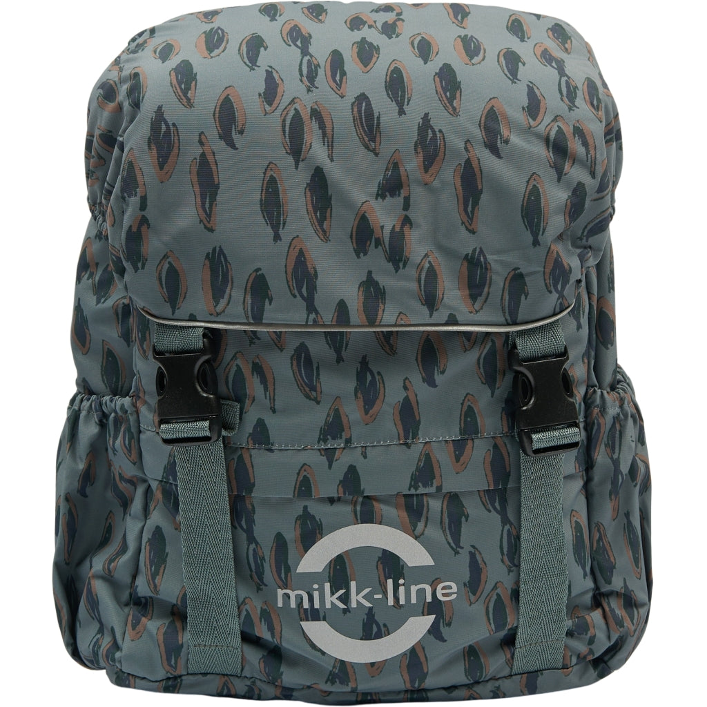 Mikk-Line School Backpack AOP Bags & Backpacks Balsam Green