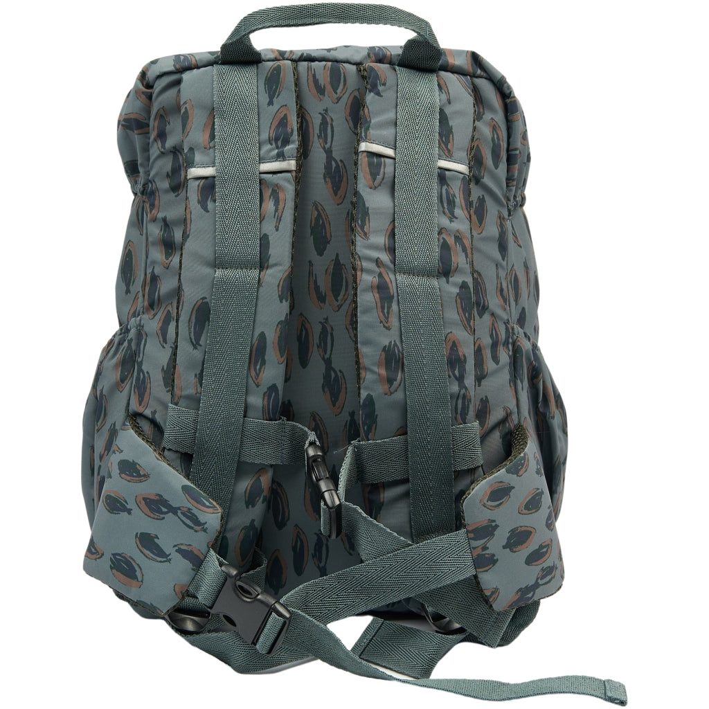 Mikk-Line School Backpack AOP Bags & Backpacks Balsam Green