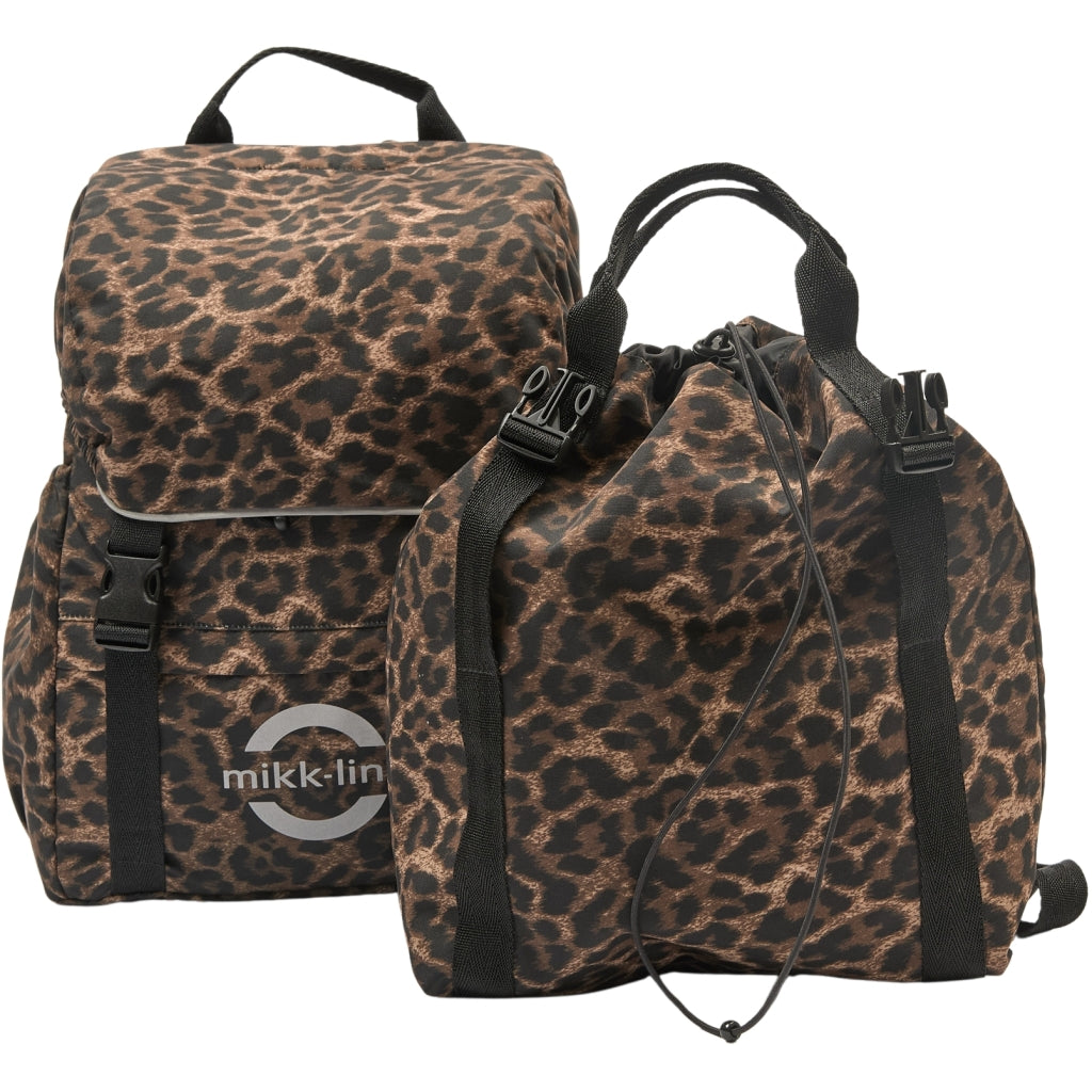 Mikk-Line School Backpack AOP Bags & Backpacks Leo